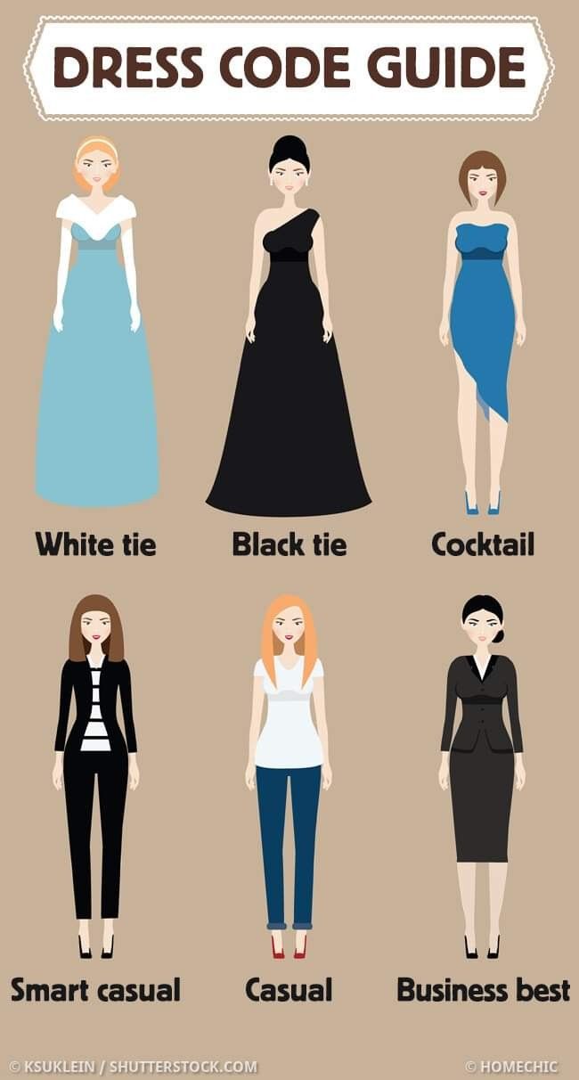 the dress code guide for women