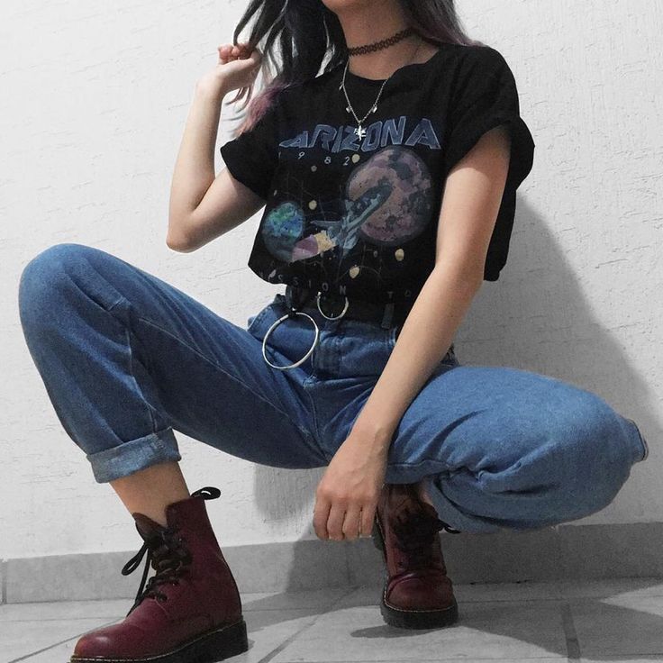 Purple Grunge Outfits, Stranger Things Fashion, E Girl Style, Grunge Looks, Soft Grunge Outfits, Egirl Style, Outfit Grunge, E Girl, Tomboy Style Outfits