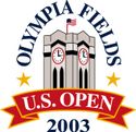 the logo for the u s open tournament, which is held at the olympic fields