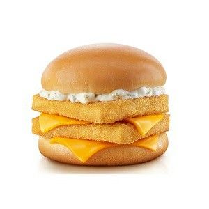 a cheeseburger is shown on a white background