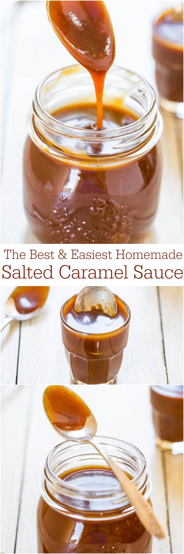 the best and fastest homemade salted caramel sauce