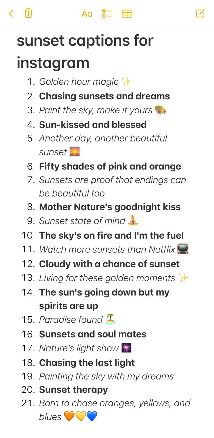 list of sunset captions for instagram Sunset Instagram Captions, Caption For Sunset, Sunset Captions For Instagram, Dope Captions For Instagram, Sunset Captions, One Word Instagram Captions, Short Instagram Quotes, Sunset Quotes Instagram, Short Instagram Captions