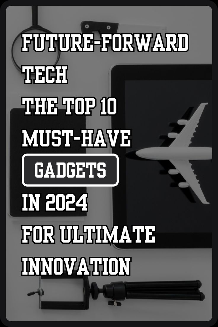 Top 10 Must-Have Gadgets in 2024. #newsmartgadgets Futuristic Gadgets, Future Innovation, Cool Car Gadgets, Tech Gadgets Technology, Technology Future, Tech Enthusiast, Tech Gadget, Cool Gadgets For Men, Latest Tech Gadgets