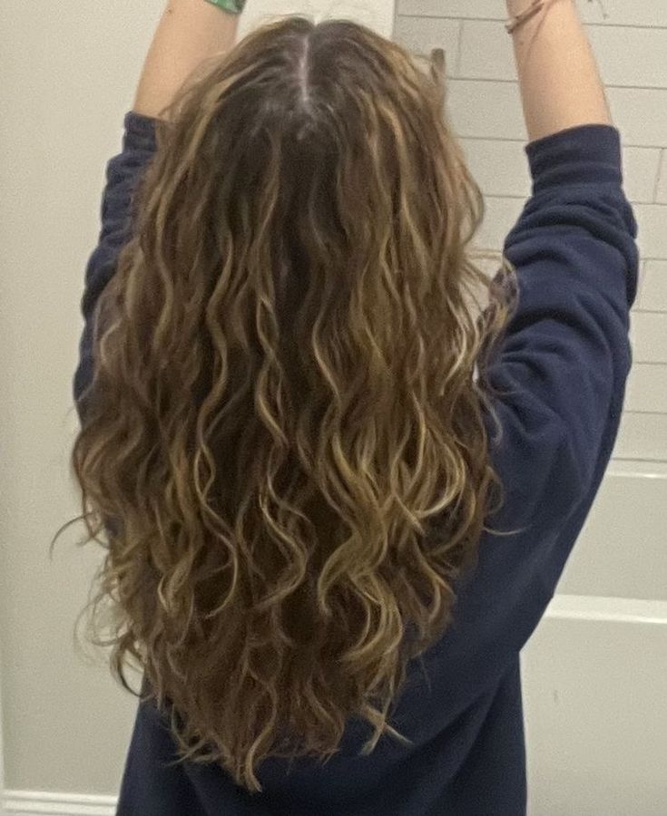 Pelo Ondulado Natural, Naturally Wavy Hair Cuts, Wavy Hair Cuts, Naturally Wavy Hair, Brown Wavy Hair, Natural Curly Hair Cuts, Thick Wavy Hair, Wavy Haircuts, Natural Wavy Hair