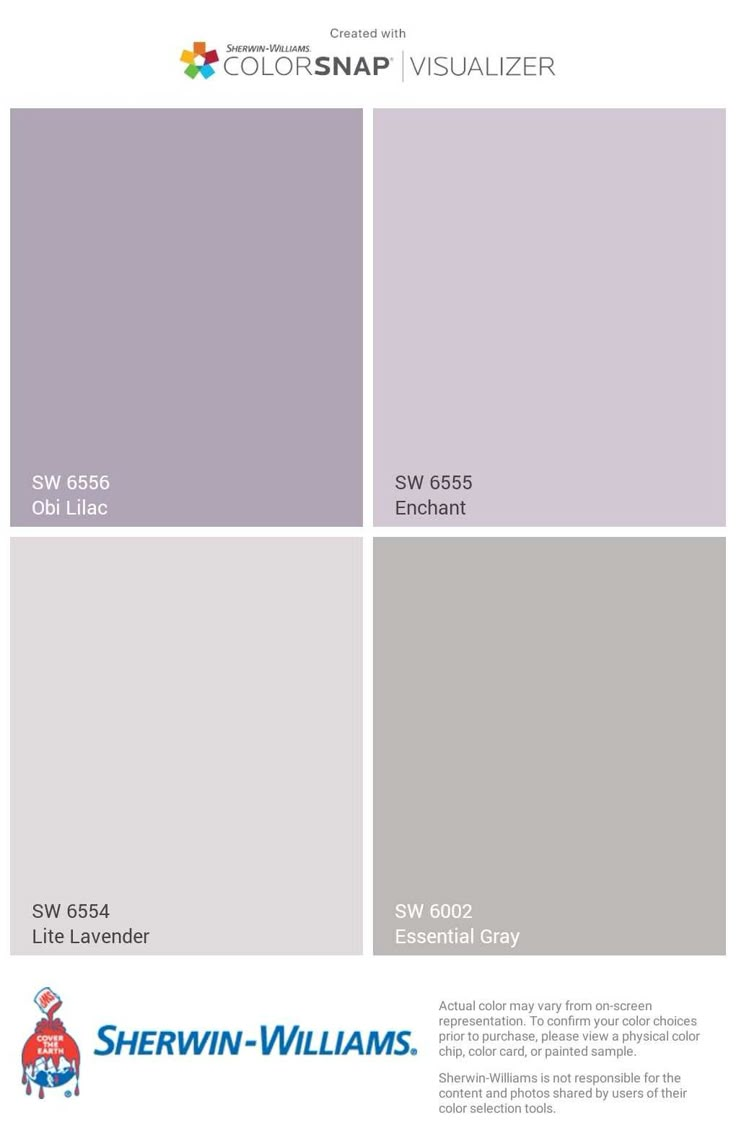 the color scheme for sheryln - williams's new paint colors, including gray and