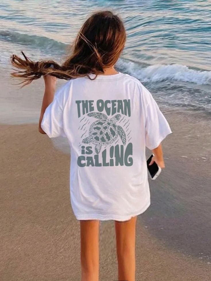 5 Cute Shirts From Shein, Teen Shirts, Cute Tees, Beach Things, Youth Clothing, Girls T Shirts, Pretty Shirts