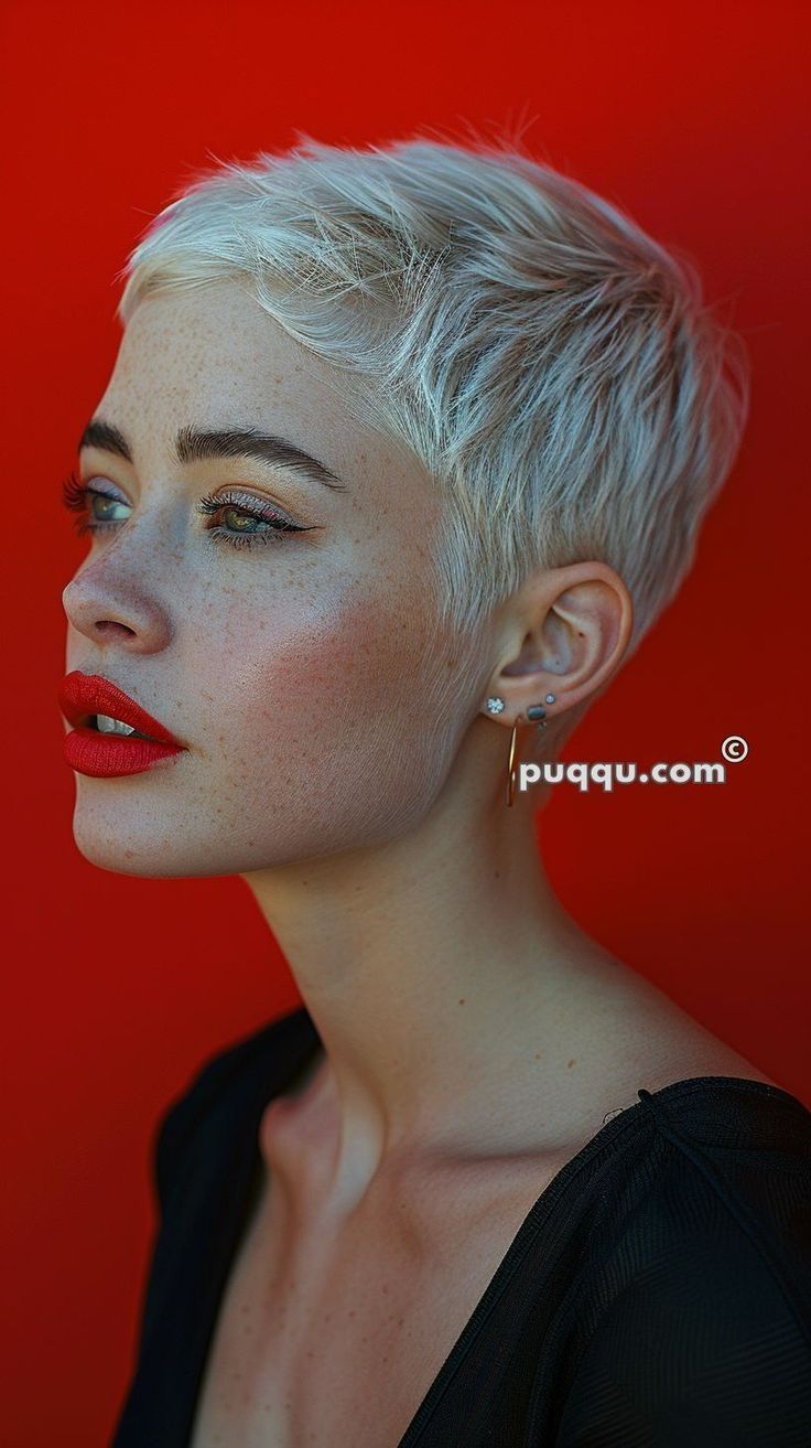 4b Curls, Blonde Hair At Home, Blonde Haircut, Short White Hair, Classic Wedding Hair, Buzzed Hair, Really Short Hair, Short Hair Pixie Cuts, Super Short Hair