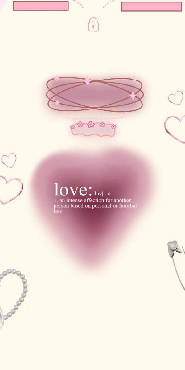 an abstract background with hearts and other items for valentine's day or birthday celebrations