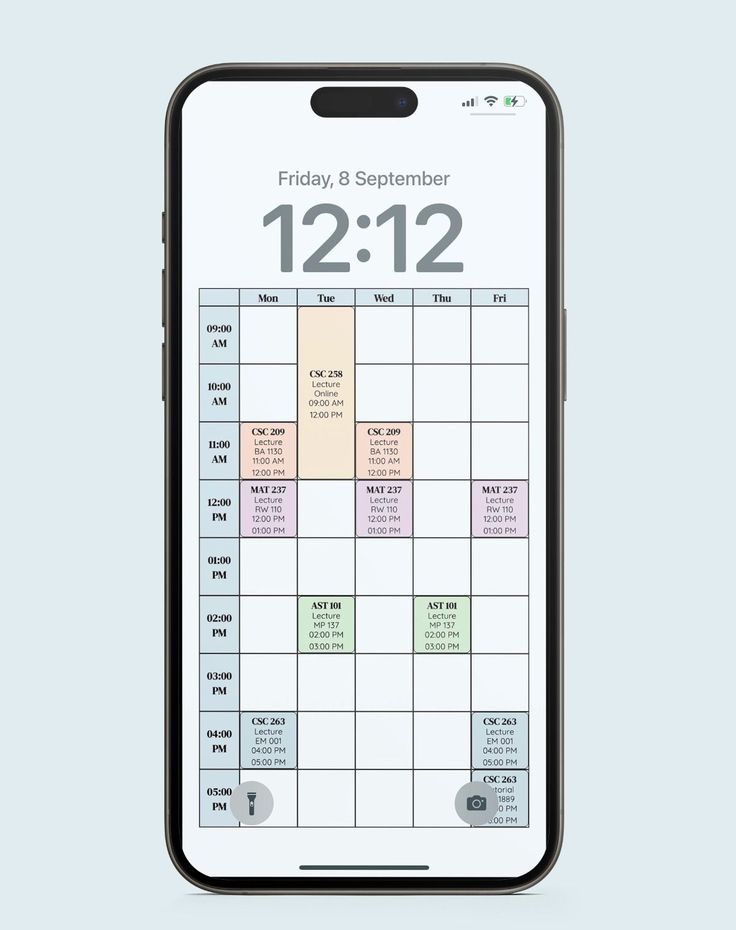 an iphone with the calendar app on it's screen, showing its time and date