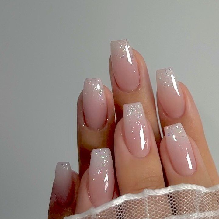 Pink Bday, Light Colored Nails, Colored Nail Tips, Bday Nails, Long Press On Nails, Nagel Tips, Easy Nails, Colorful Nails, Glamour Nails