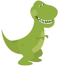 a green dinosaur with its mouth open and teeth wide