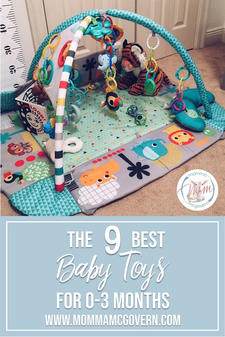 the 9 best baby toys for 0 - 3 month old babies in their playpen