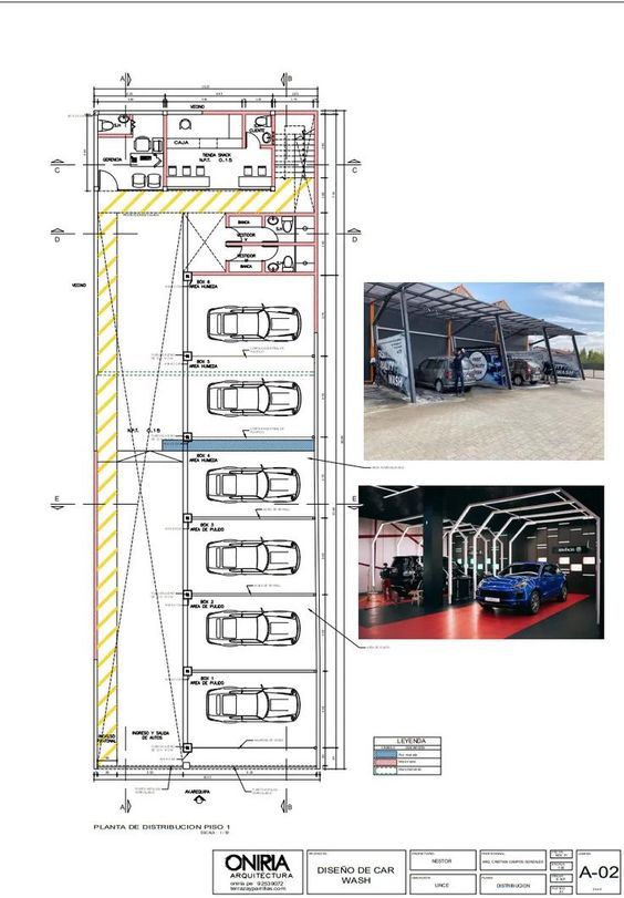 an architectural drawing of a bus station