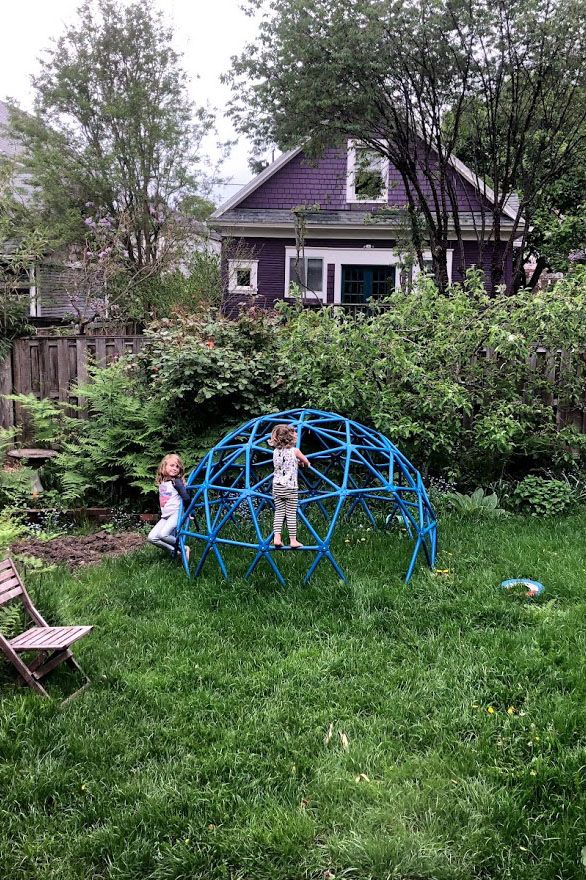 kids climbing dome Climbing Dome, Backyard Play Spaces, Backyard Kids, Climbing Frames, Dome Structure, Kids Climbing, Plastic Window, Backyard Remodel, Climbing Frame