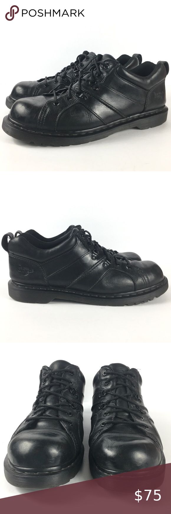 Dr. Marten Men 13 Well worn.   SKU S Dr. Martens Shoes Boots Dr Martens Men, Dr Martens Black, Dr Martens Shoes, Martens Shoes, Dr. Martens, Shoes Boots, All Black Sneakers, Size 13, Men's Shoes