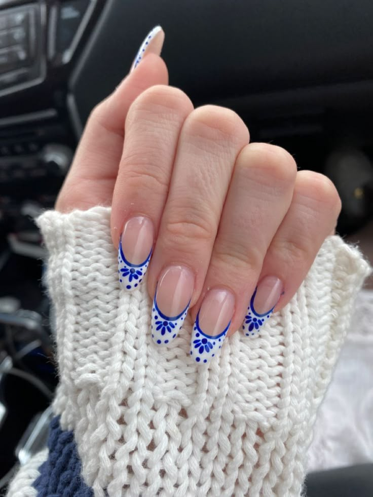 Greece Nails, Europe Nails, Italy Nails, Cruise Nails, Blue And White Nails, Vacation Nails, Her Nails, New Nails, Short Acrylic