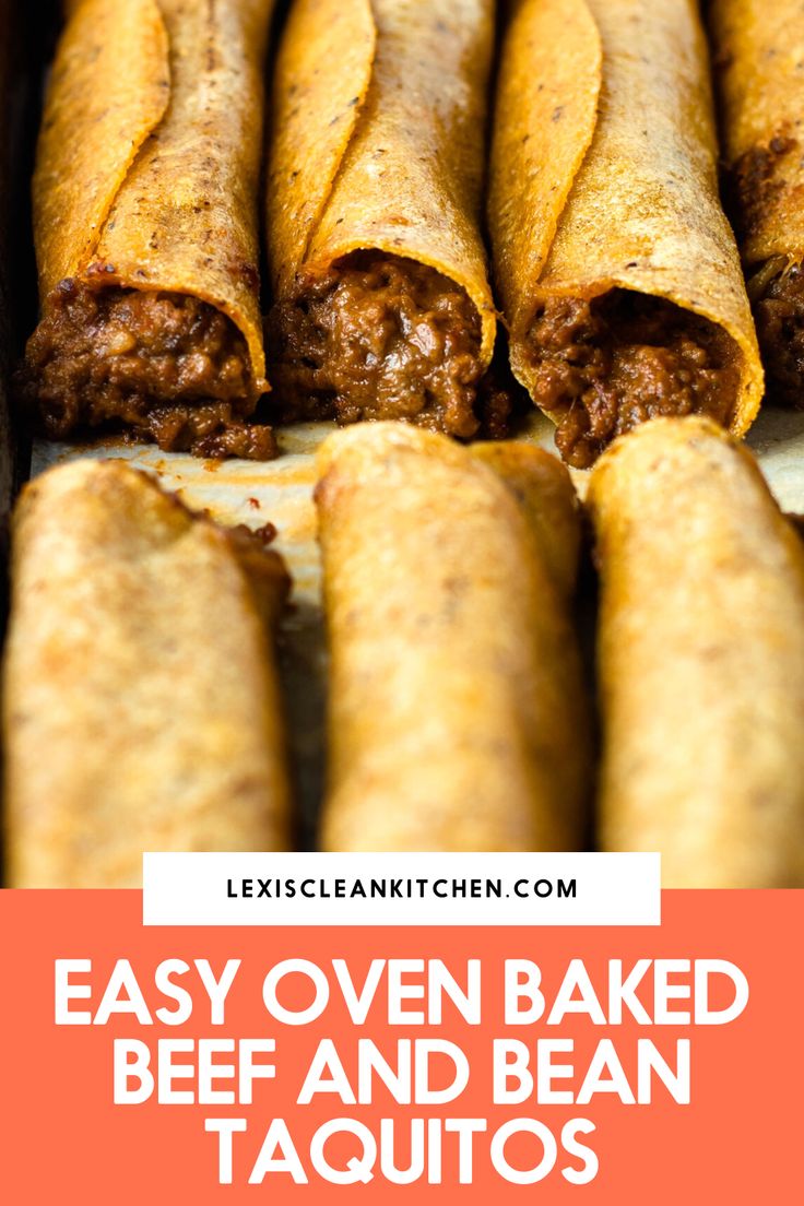 Crispy oven baked taquitos. Oven Baked Beef Taquitos, Corn Tortilla Ground Beef, Oven Taquitos Corn Tortillas, Ground Beef Tacos Corn Tortillas, Refried Beans Taquitos, Taco Bake Corn Tortillas, Easy Ground Beef Taquitos, Ground Beef Taquitos Baked, Cheesy Beef Taquitos