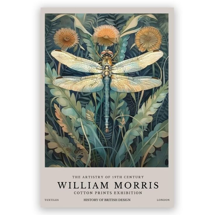 the book cover shows an image of a dragonfly and flowers