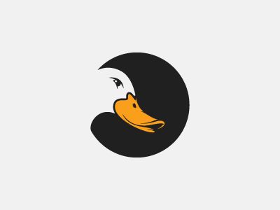 an orange and black bird is sitting in the middle of a circular logo for a company