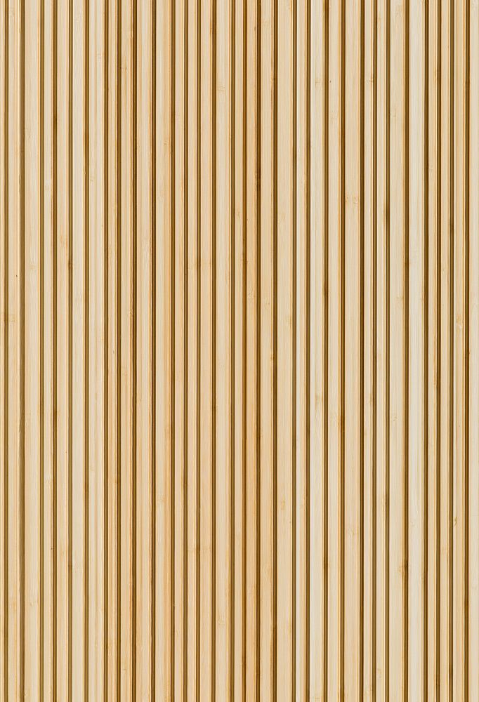 a wooden wall with vertical lines painted on it