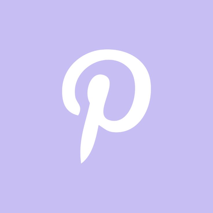 the letter p is shown in white on a purple background with an image of a pin