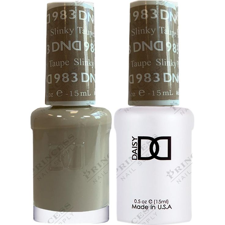 DND Duo - #983 Slinky Taupe / Soak-Off Gel Polish 0.5 oz. + Nail Lacquer 0.5 oz. Usa Nails, Spa Prices, Nail Services, Soak Off Gel, Nail Technician, Gel Manicure, Professional Nails, High Gloss Finish, Nail Lacquer