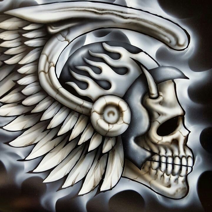 Hells Angels Skull Logo