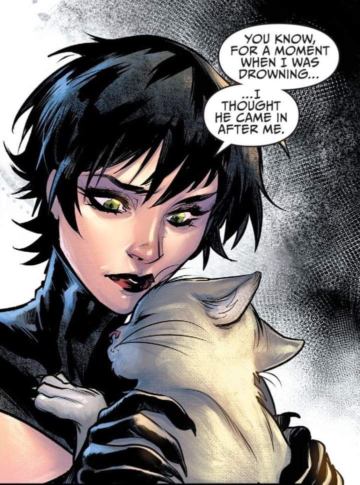 a woman holding a cat in her arms with the caption that says, you know what