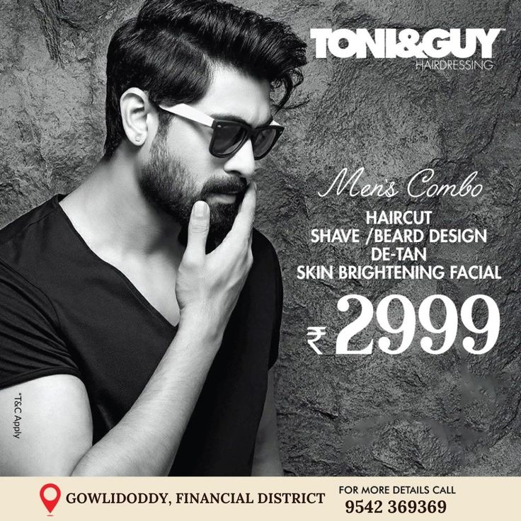 "🕺 Calling All Gents! Elevate Your Style with Our Ultimate Men's Combo Offers! 💈✨ Gentlemen, it's time to treat yourselves to a grooming experience like no other at Toni & Guy Financial District! Introducing our exclusive Men's Combo Offers designed to give you that dapper look and a boost of confidence. 💇‍♂️💆‍♂️ 🔥 Our Men's Combo Includes: ✂️ Precision Haircut 💈 Shave & Beard Design 💆‍♂️ De-tan & Skin Brightening Facial 📍 Visit us at [Above to Domino's, Gowlidoddy, Financial Distric Precision Haircut, Shave Beard, Beard Designs, Shaving Beard, Toni And Guy, Financial District, Tan Skin, Shaving, Gentleman