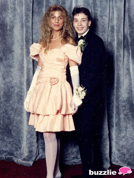 Jimmy Fallon Celebrity Prom Photos, 1980s Prom, 90s Prom, Prom Picture, Prom Couples, 80s Prom, Vintage Prom, Prom Queens, Prom Photos