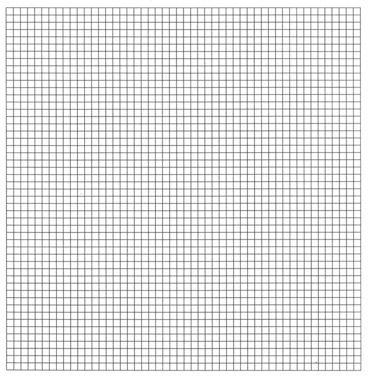 a graph paper with lines and numbers on it