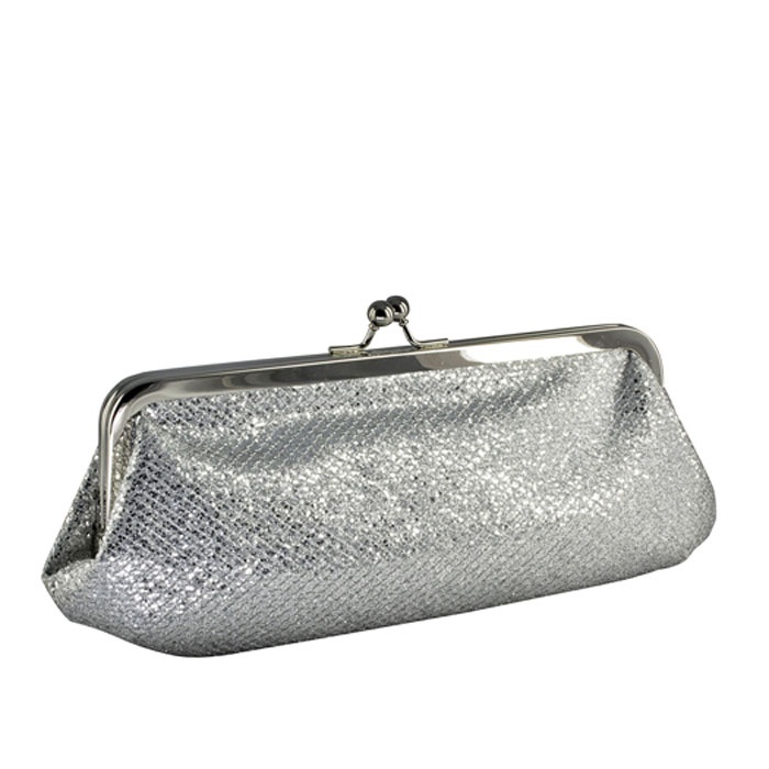 This one's cute! Champagne Sandals, Nude Handbag, Prom Bag, Prom Purse, Prom Clutch, Silver Handbag, Silver Clutch, Silver Sandals, Evening Handbag