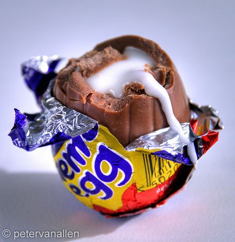 the most popular chocolate egg world wide is cadbury's creme egg, they went on sale in 1971