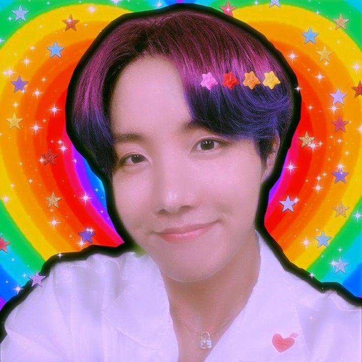 ## 𝐛𝐭𝐬 𝐫𝐚𝐢𝐧𝐛𝐨𝐰 𝐢𝐜𝐨𝐧𝐬 (2/7) Stay Gold, J-hope Icons, Rainbow Aesthetic ...