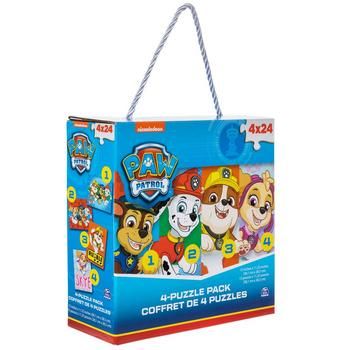 the paw patrol puzzle box is shown