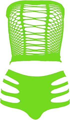 Amazon.com: neon bodysuit - Prime Eligible Neon Bodysuit, Women's Chemises, Halloween Tutu, Bodysuit Fashion, Babydoll Lingerie, Dress Set, Halloween Women, Women Set, Lingerie Collection