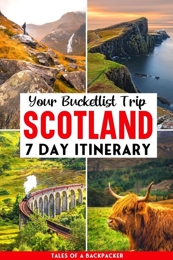 how to explore scotland in seven days