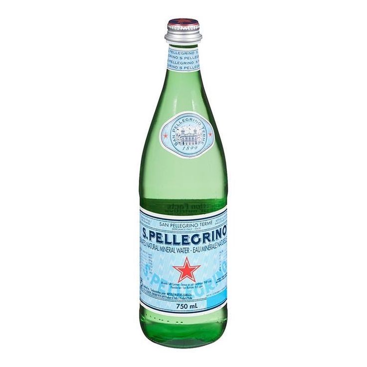 a bottle of water on a white background