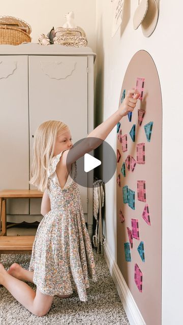 cherrypick 〰️ kids room decor & more on Instagram: "🚨 The Magic Playwall is LIVE on shopcherrypick.com and ready to shop NOW! You guys blew us away with early access orders so there is LIMITED stock left in all 3 colours! 😱  Why we love it: ✨ All-in-one creative solution replacing traditional chalkboards, whiteboards, and magnet boards  ✨ Non-toxic self-adhesive for a super quick & easy setup ✨ Maximize your wall space and keep the floor clear for playtime!  Magic Playwall is compatible with: 🧲 Lightweight magnets + magnetic toys ✏️ Chalk + whiteboard/dry-erase markers 🎨 Water-based markers, paints, and crayons  Comment “LINK” to get the direct link sent to your DMs! 💌" Chalk Paint Wall Kids Room, Chalkboard Kids Room, Kids Chalkboard Wall Ideas, Magnetic Wall For Kids, Magnet Wall Ideas, Magnet Board Kids, Interactive Art Wall, Magnetic Chalkboard Paint, Basement Mudroom