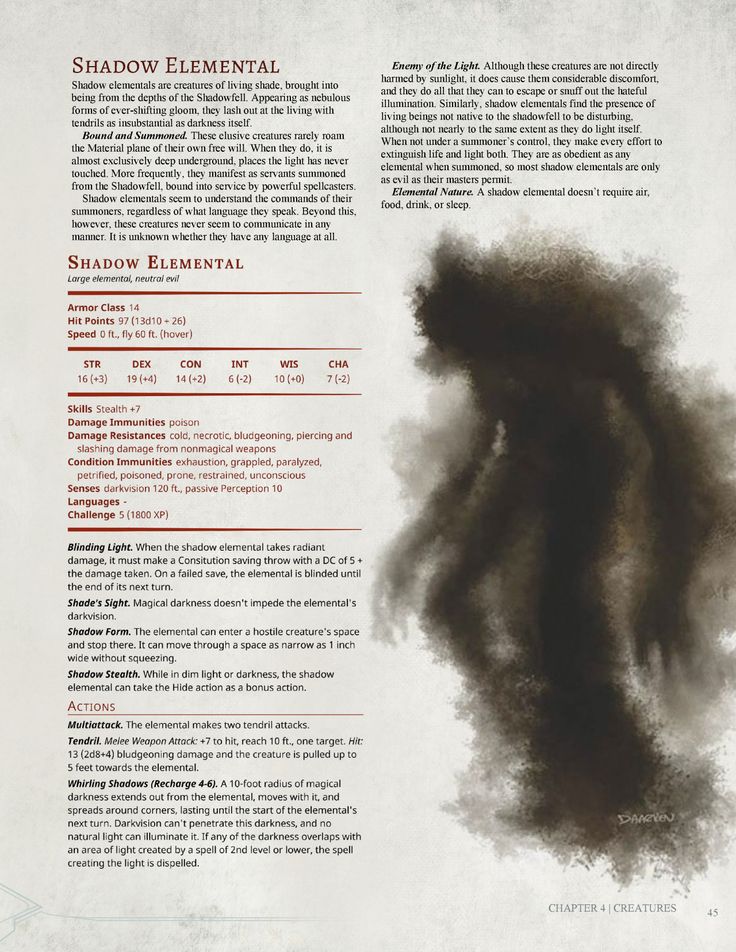 Homebrew material for 5e edition Dungeons and Dragons made by the community. D&d Elemental, Creature Template, Homebrew Monsters, Shadow Creatures, Monster Manual, Dnd Stats, Shadow Monster, Dungeon Master's Guide, Dnd Classes