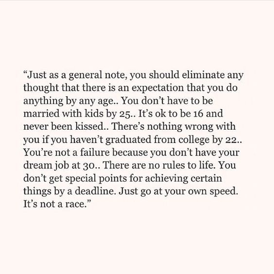 a poem written in black and white with the words just as general note, you should eliminate any thought that there is an exception that you do anything by any age