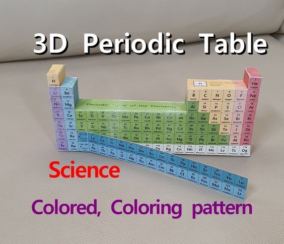 the science colored, coloring pattern is shown for children to learn with their own hands