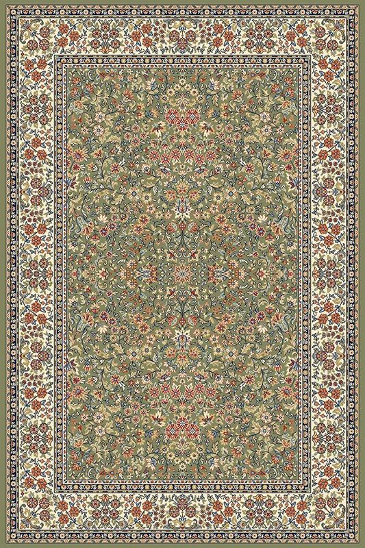 Ancient Garden 57078-4444 Green/Ivory Vintage Rug 1stdibs, Authentic Vintage Rug, Indian Carpet Design, Ancient Garden, Motifs Art Nouveau, Indian Carpet, Dynamic Rugs, Persian Pattern, Rugs Usa