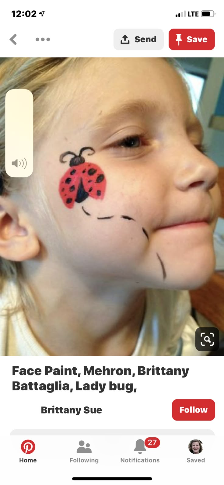 Zoo Animal Face Paint Easy, Easy Carnival Face Painting Ideas, Easy Summer Face Painting, Childrens Face Paint Ideas, Little Boy Face Paint, Face Paint Ladybug, Super Easy Face Paint, Ladybug Face Painting, Harvest Face Painting Ideas