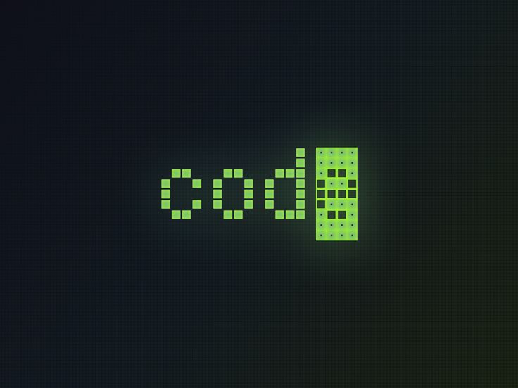 a green pixel font on a black background with the word pico spelled in it