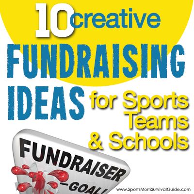 Here's a list of 10 creative, new and different fundraising ideas. Great for sports teams, schools or any group that needs to do a fundraiser! Fundraising Ideas For Volleyball, Sport Team Fundraising Ideas, Volleyball Fundraising Ideas, Good Fundraising Ideas, Softball Fundraiser Ideas, Easy Fundraiser Ideas, Football Fundraising Ideas, Team Fundraising Ideas, Fundraising Ideas For Sports