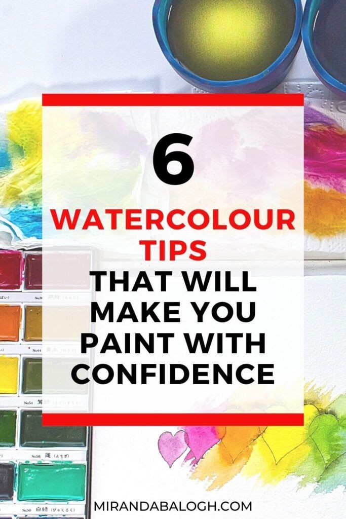 watercolor tips that will make you paint with confidence