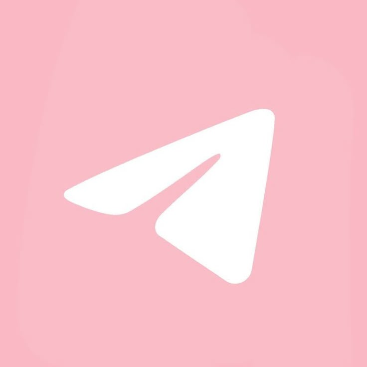 a white arrow on a pink background