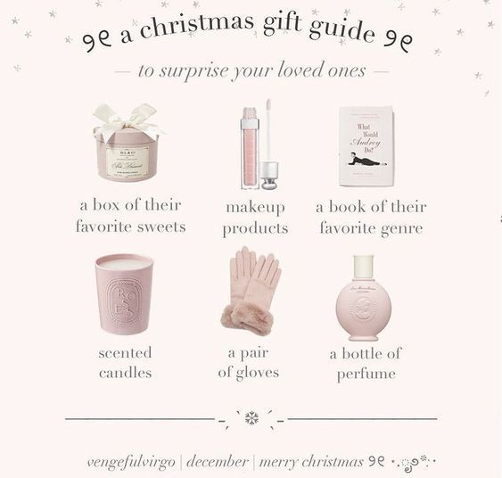 the christmas gift guide is shown with its contents and instructions to make it look like they are