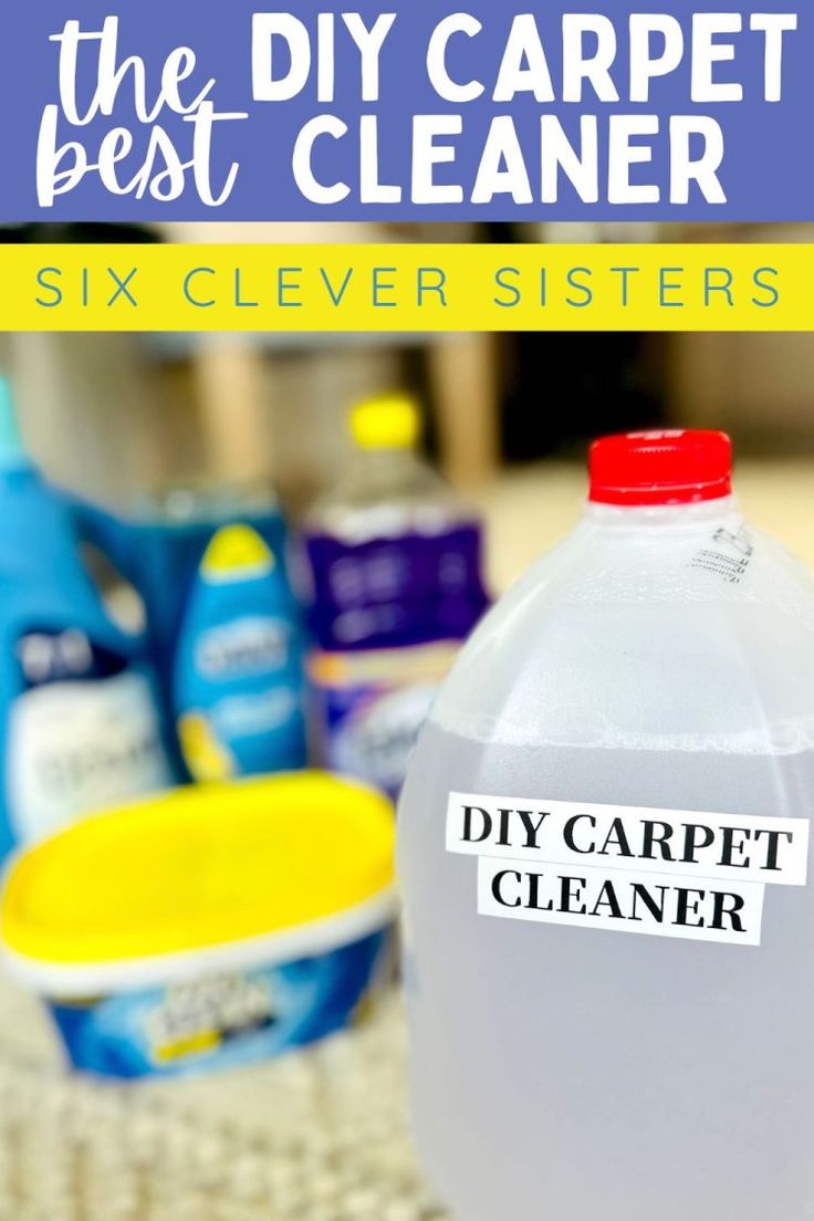 the best diy carpet cleaner six clever sisters